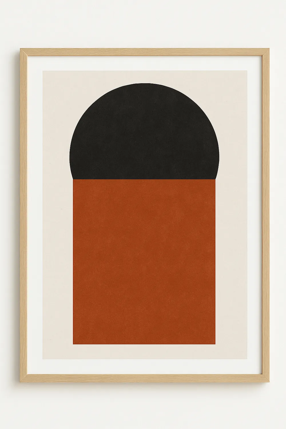 Three Forms print close-up texture